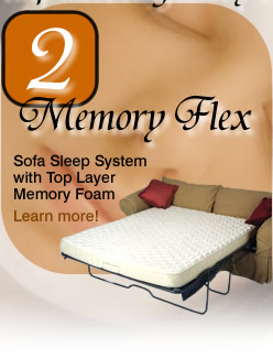 Memory Flex Sofa Sleep System